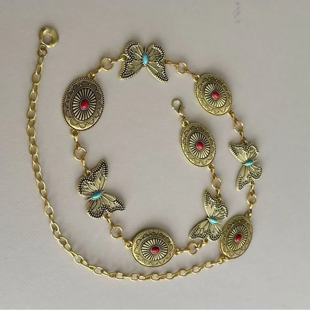 Boho Butterfly Belt M1526